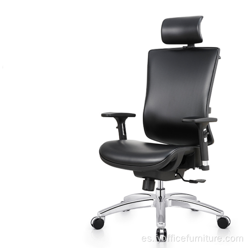 Precio de venta al por mayor Silla de oficina de cuero ejecutiva ergonómica de alta calidad